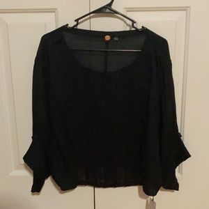 Free People black flowy top